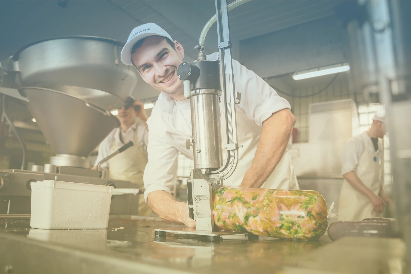 Metzgerei Faber Einblick in die Produktion bei der Metzgerei Faber