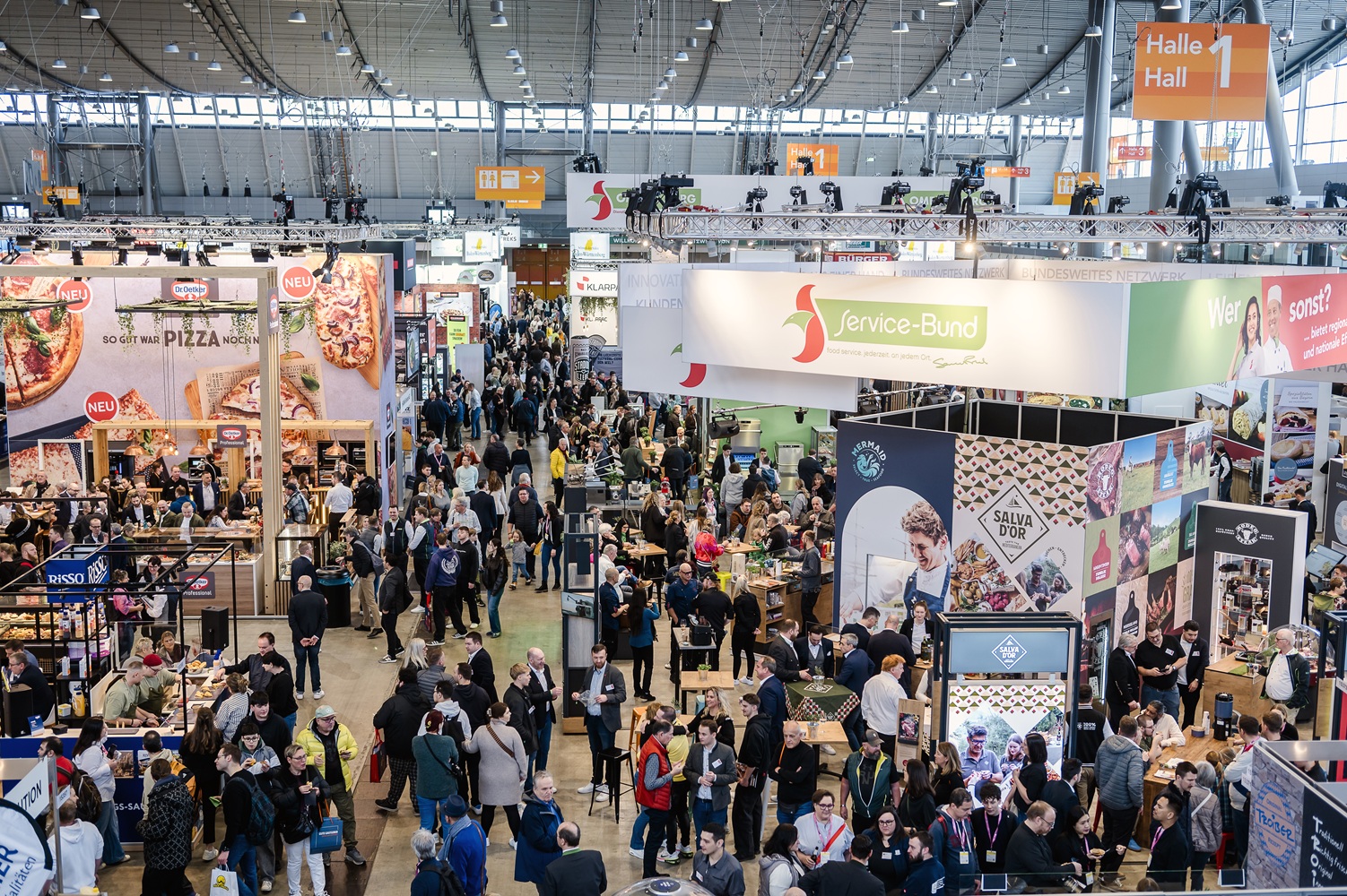 Messe Foodspecial Stuttgart 2026 von oben Messe Foodspecial Stuttgart 2026 von oben