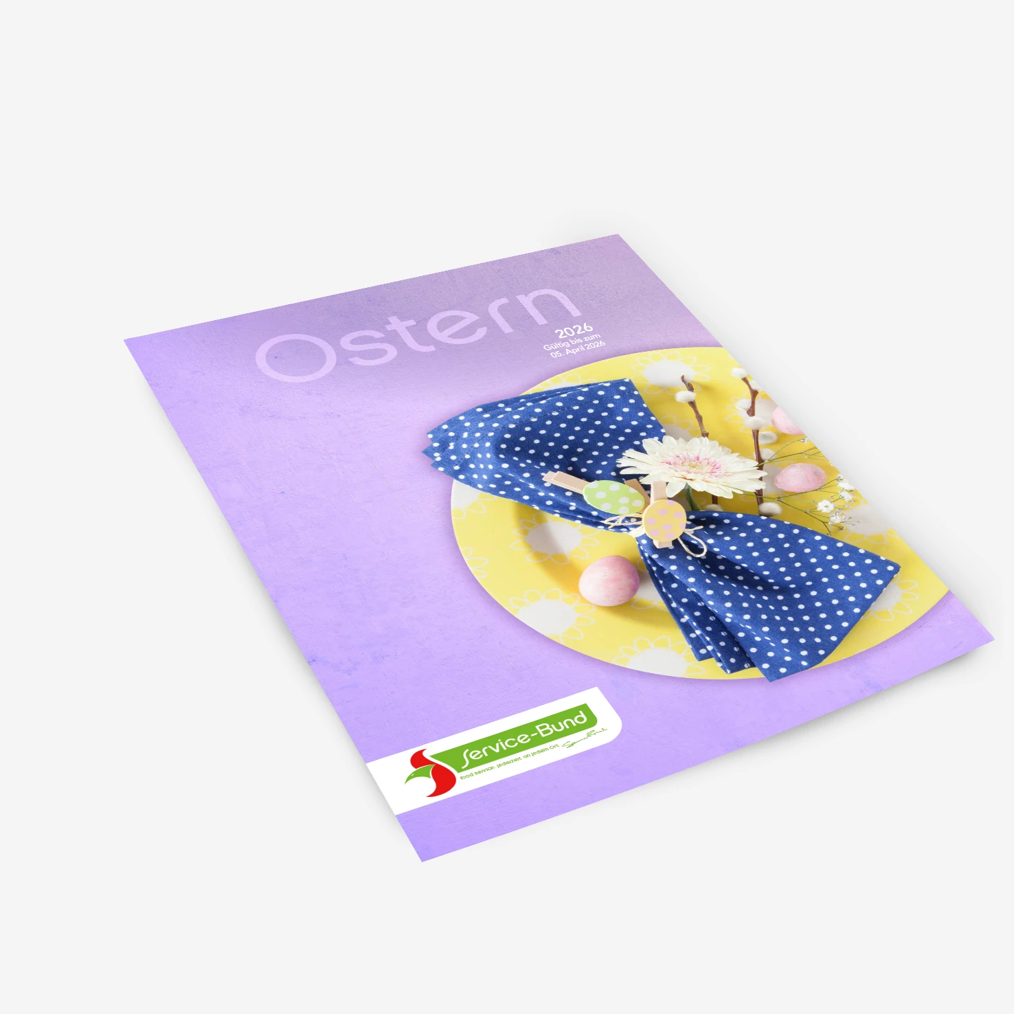 Im neuen Osterfolder 2026 (inkl. Bestellliste) finden Sie eine große Auswahl an Produkten für das gastronomische Osternest. 