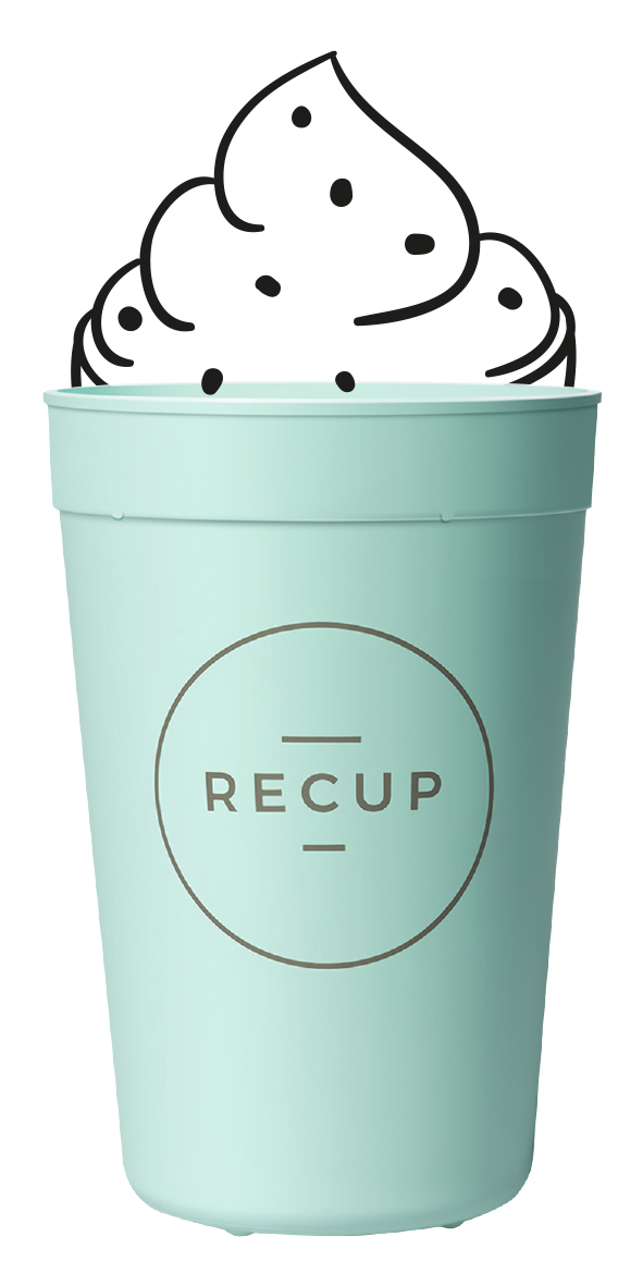 Boozy Chocolate im Recup Becher Boozy Chocolate im Recup Becher