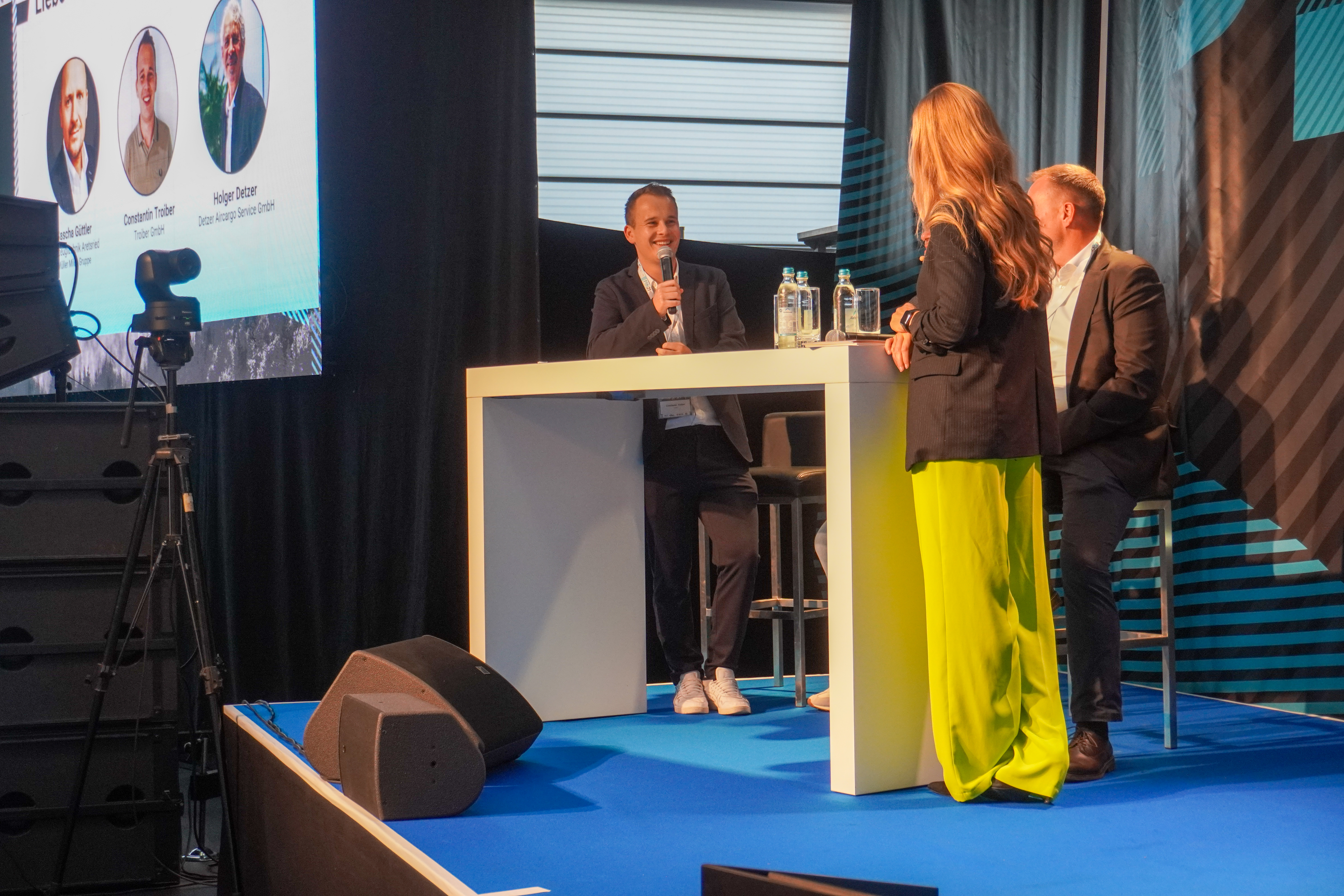 Podiumsdiskussion mit Constantin Troiber