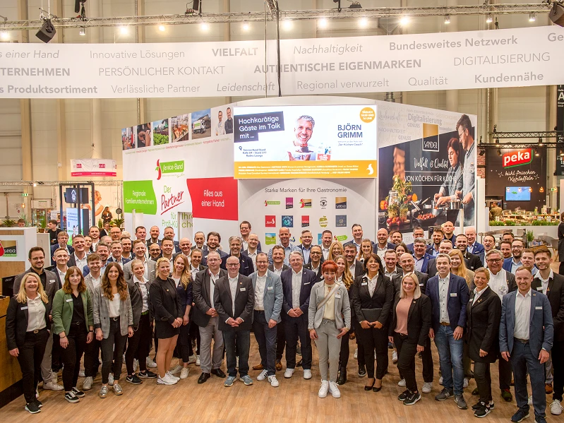 Internorga 2022 Gruppenbild Team Messestand Internorga 2022 Gruppenbild Team
