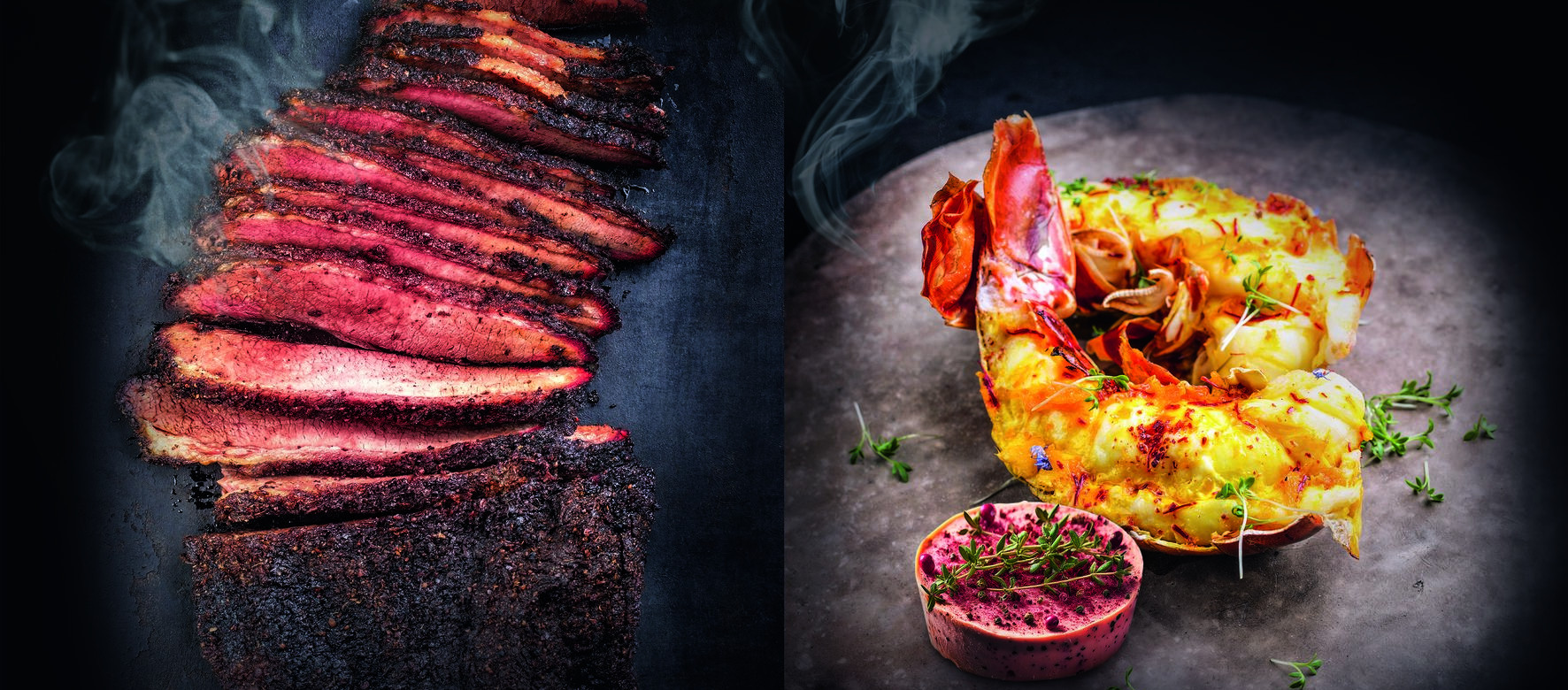 Rodeo Lammkronen mit Hot-Honey-BBQ_Sauce Service-Bund Messestand bei der Internorga 2024