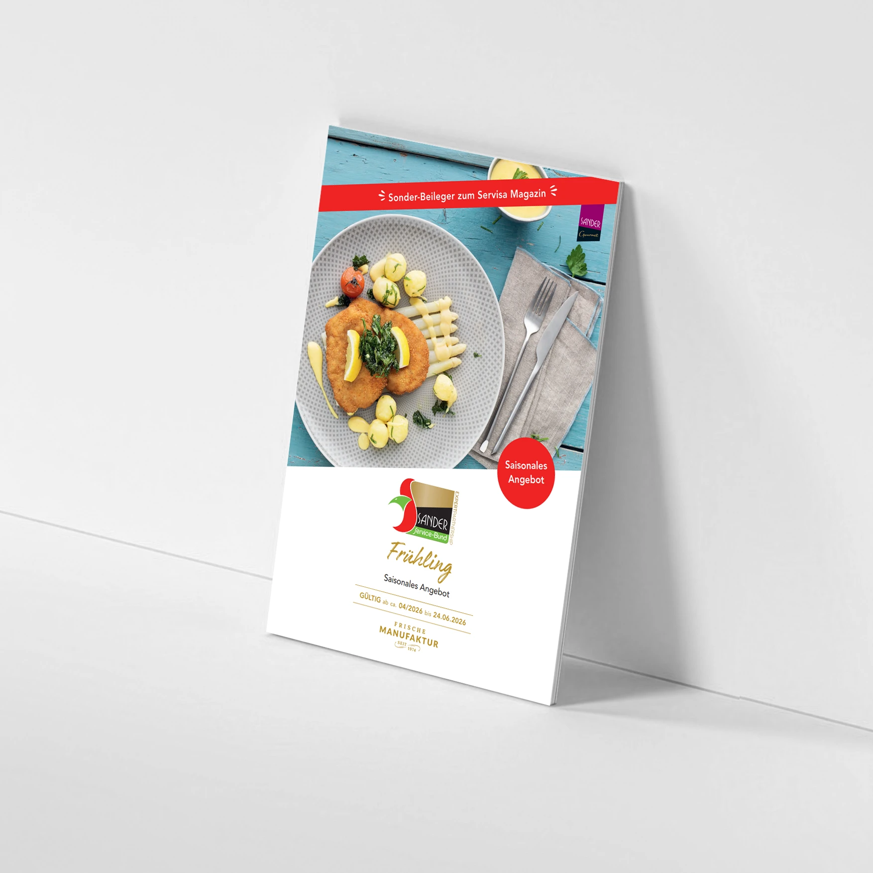 Wenn die Natur erwacht, hält auch in der Küche der Frühling Einzug: Ab sofort und noch bis 24. Juni 2026 bietet das saisonale Angebot Frühling der ExpertParternship Sander frische Inspirationen für abwechslungsreiche Speisekarten.