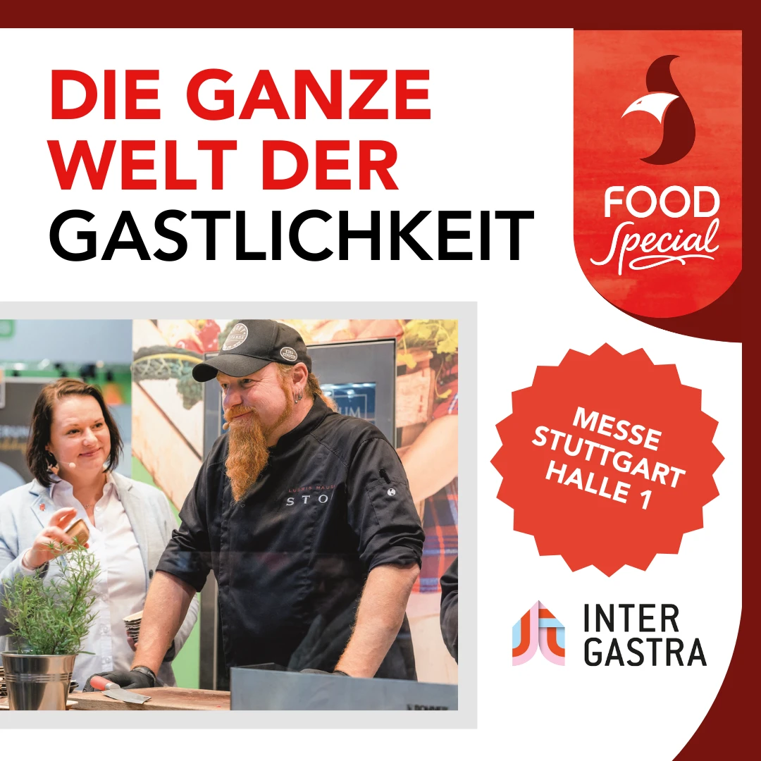 Klassiker und Trendprodukte, Neues und Außergewöhnliches und stets Artikel, die eine Geschichte zu erzählen haben: Mit dem neuen Excellence-Folder 2025/2026 präsentiert der Service-Bund wieder ein ausgewähltes Sortiment von Produkten, die mit viel Engagement und hohem handwerklichen Können hergestellt werden. Vom 7. bis 11. Februar 2026 öffnet die FOODSpecial in Stuttgart ihre Türen – eingebettet in die Fachmesse Intergastra (Halle 1) und damit Teil eines der wichtigsten Branchentreffen des Jahres.