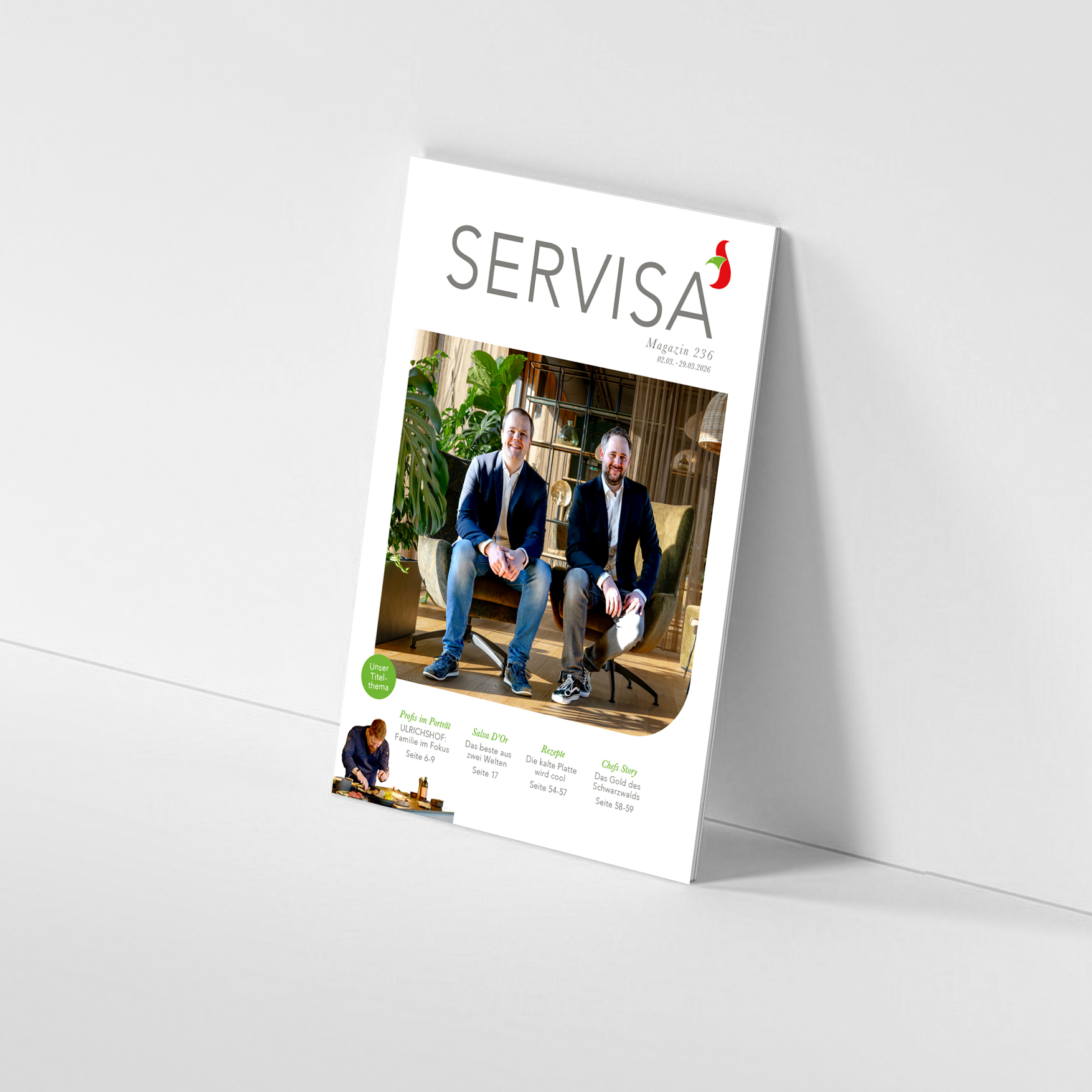 Cover Servisa Magazin Februar 2026