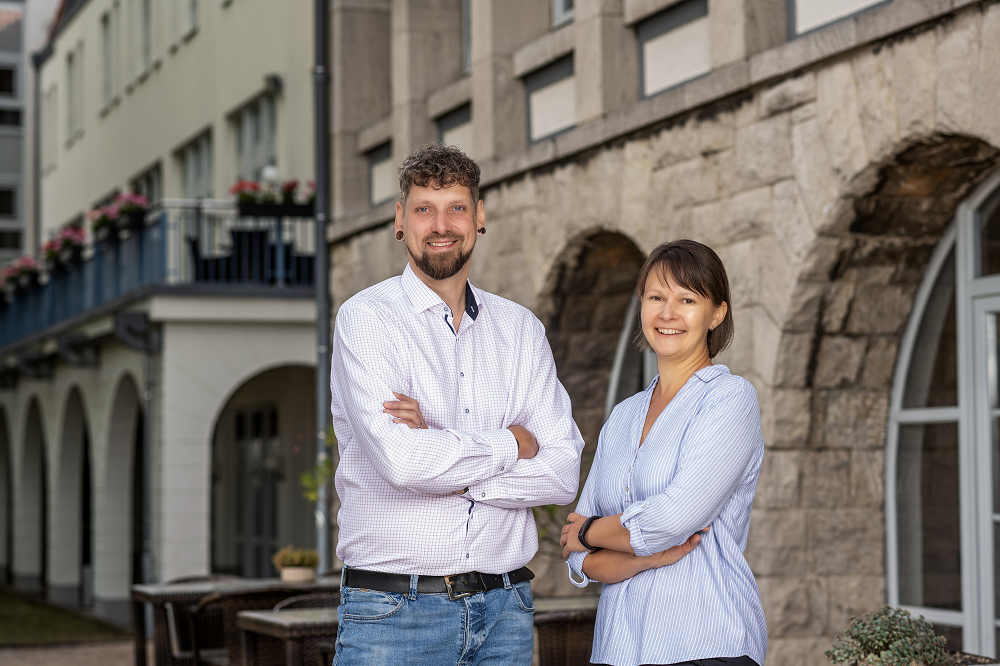 Sandra Engel und Enrico Gemsa Sandra Engel und Enrico Gemsa