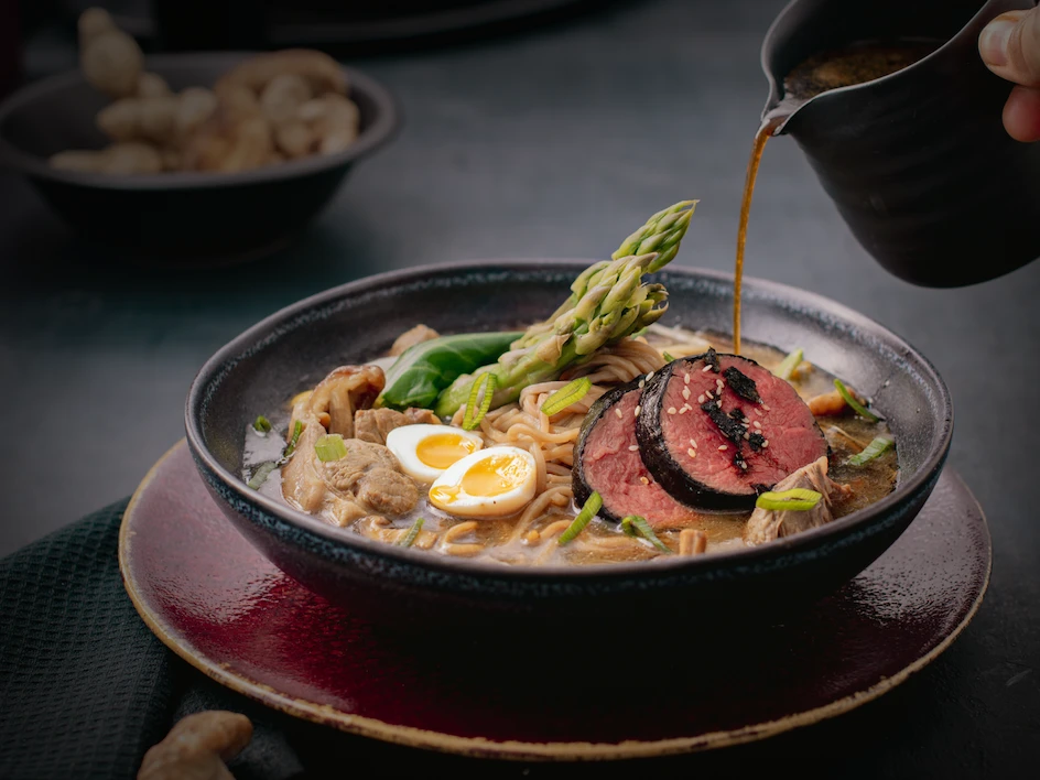 Soba-Nudelsuppe Soba-Nudelsuppe