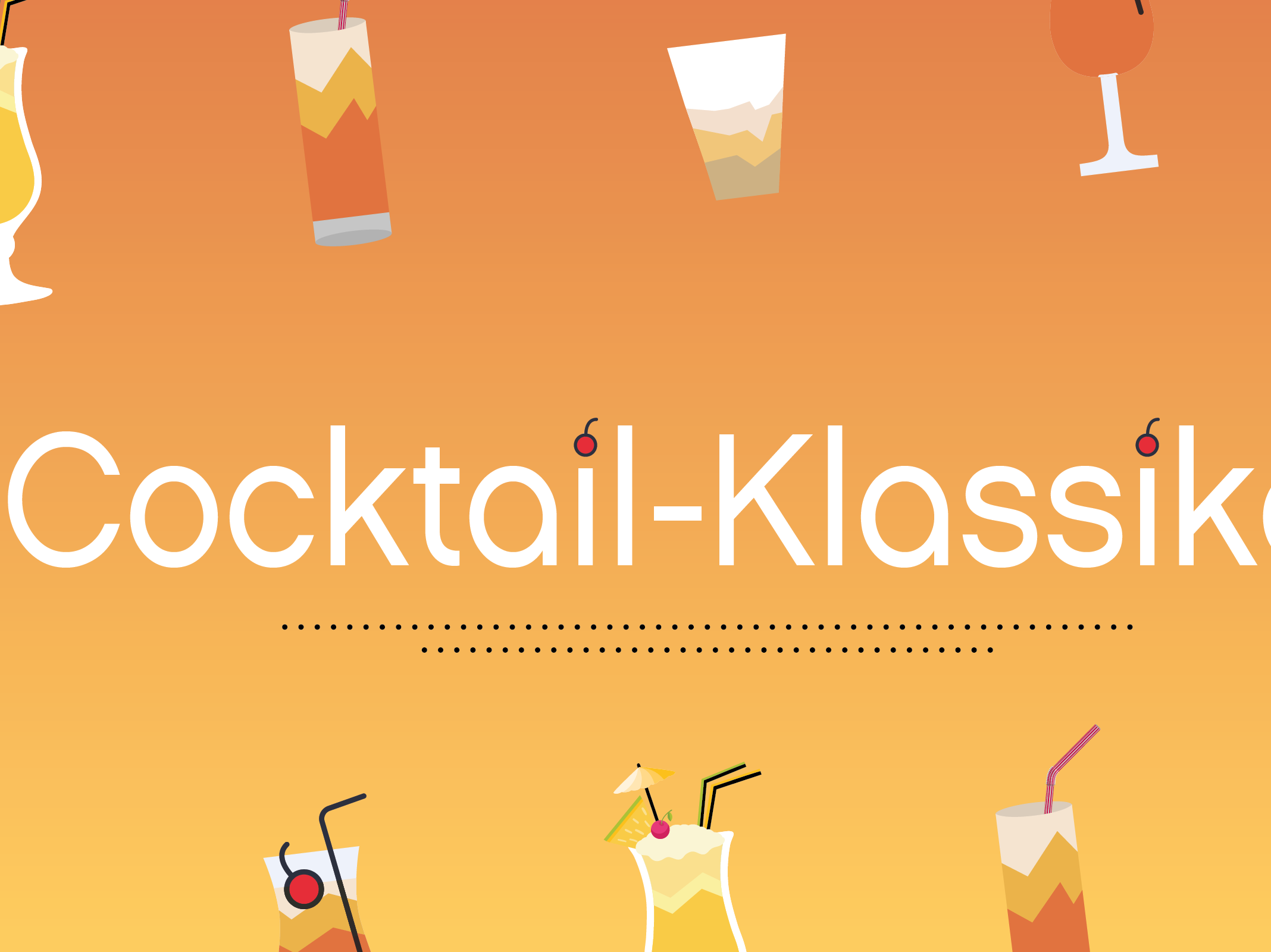 Header Cocktail-Klassiker Header Cocktail-Klassiker
