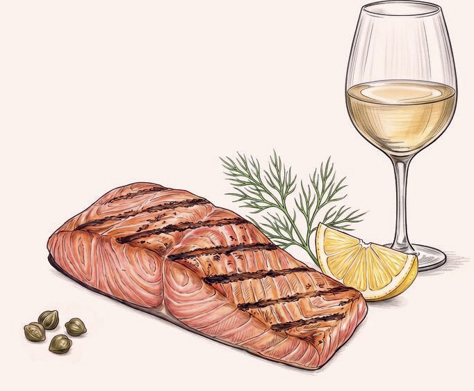 Fisch und Meeresfrüchte stehen für feine, oft filigrane Aromen, die durch einen zu dominanten Wein schnell überdeckt werden können. Fisch und Meeresfrüchte stehen für feine, oft filigrane Aromen, die durch einen zu dominanten Wein schnell überdeckt werden können.