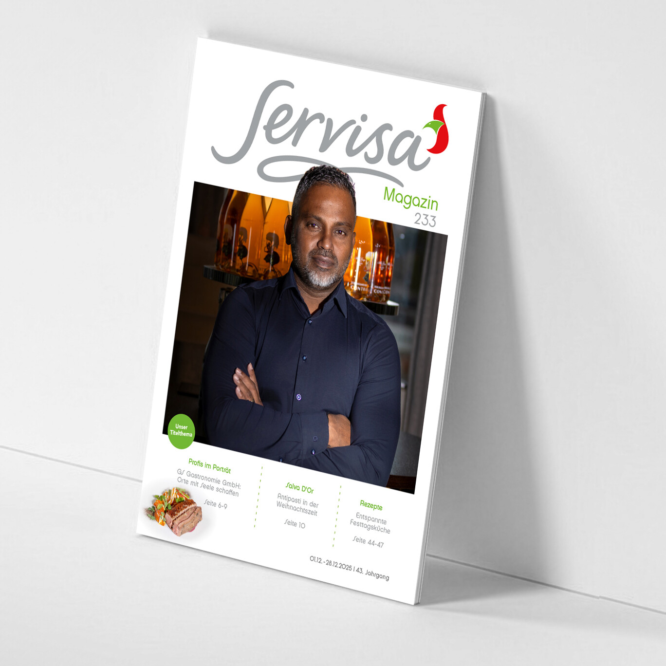 Cover Servisa Magazin Dezember 2025 Cover Servisa Magazin Dezember 2025