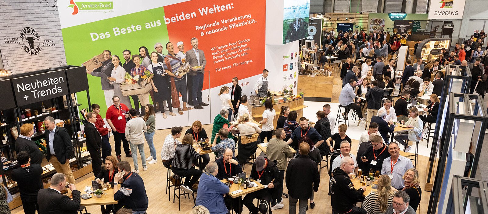 Unter dem Motto "Partnerschaft schafft Zukunft" zeigen wir zusammen mit unserem Kooperationspartner, der Sander Gruppe, in Halle A4 an Stand 421, wie moderne Markenkompetenz, Qualität und Flexibilität Hand in Hand gehen.
