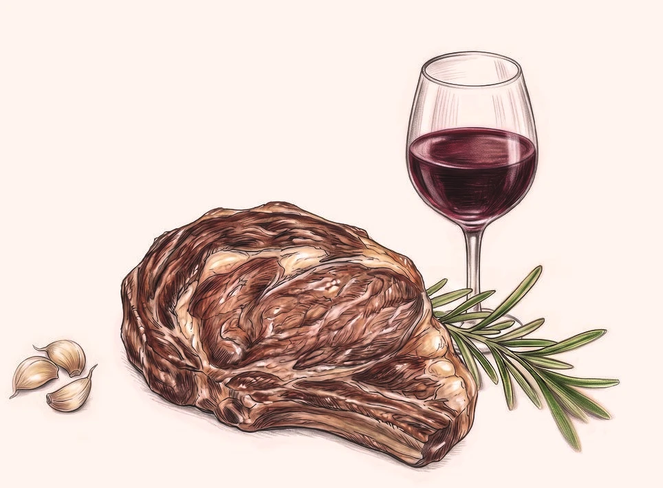 Wenn es um intensive Fleischgerichte wie Rindersteak, Lamm oder Wild geht, spielt die Wahl des richtigen Weins eine entscheidende Rolle. Wenn es um intensive Fleischgerichte wie Rindersteak, Lamm oder Wild geht, spielt die Wahl des richtigen Weins eine entscheidende Rolle.