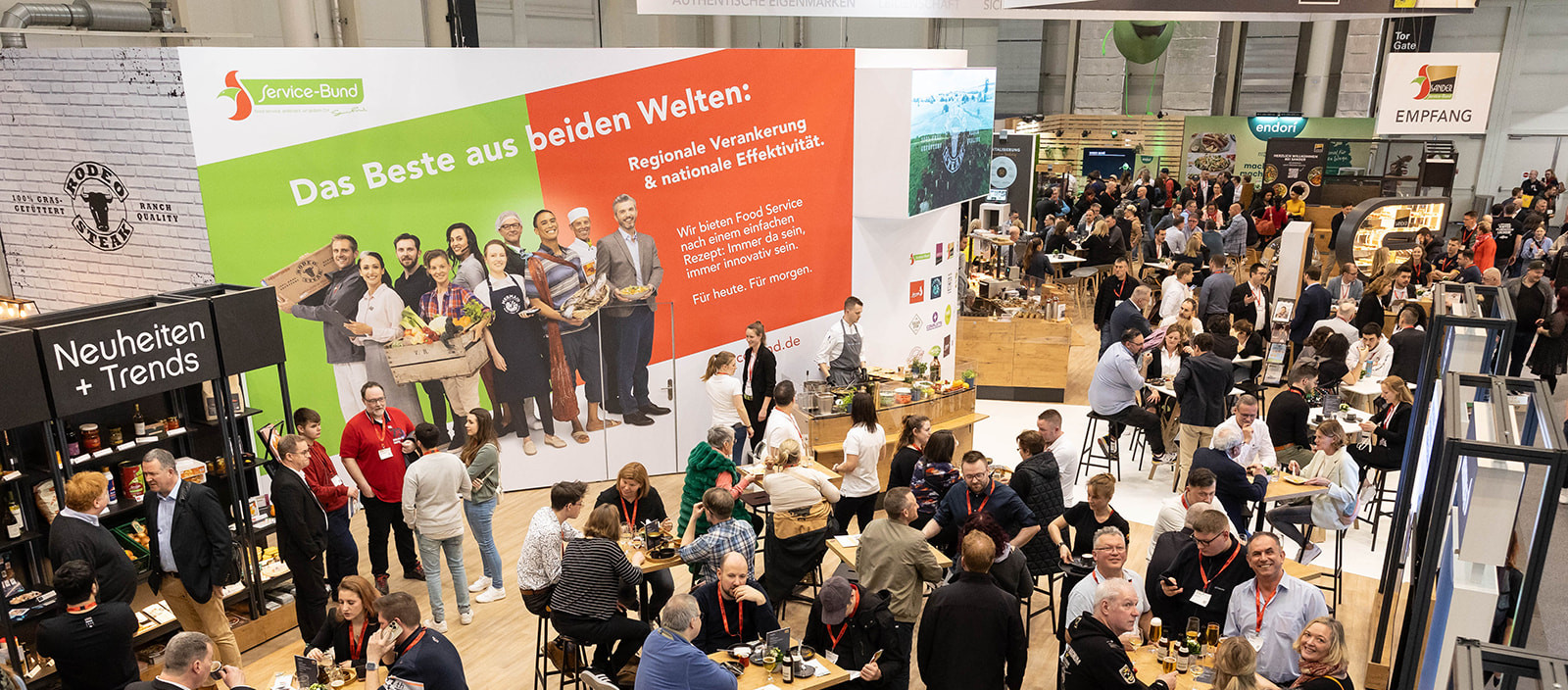 Service-Bund Messestand bei der Internorga 2024