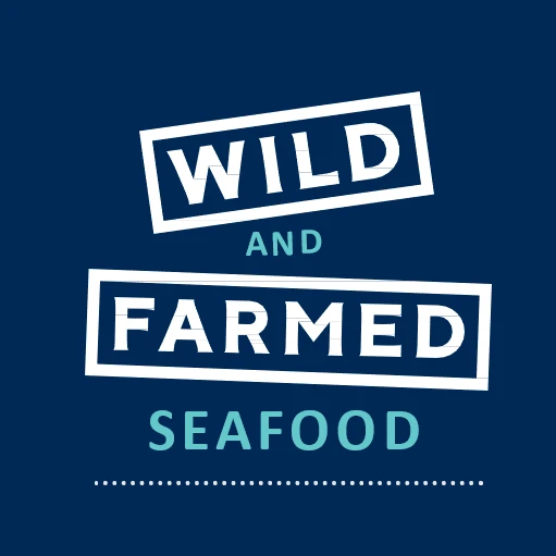 Mermaid Farmed & Wild Logo Mermaid Farmed & Wild Logo