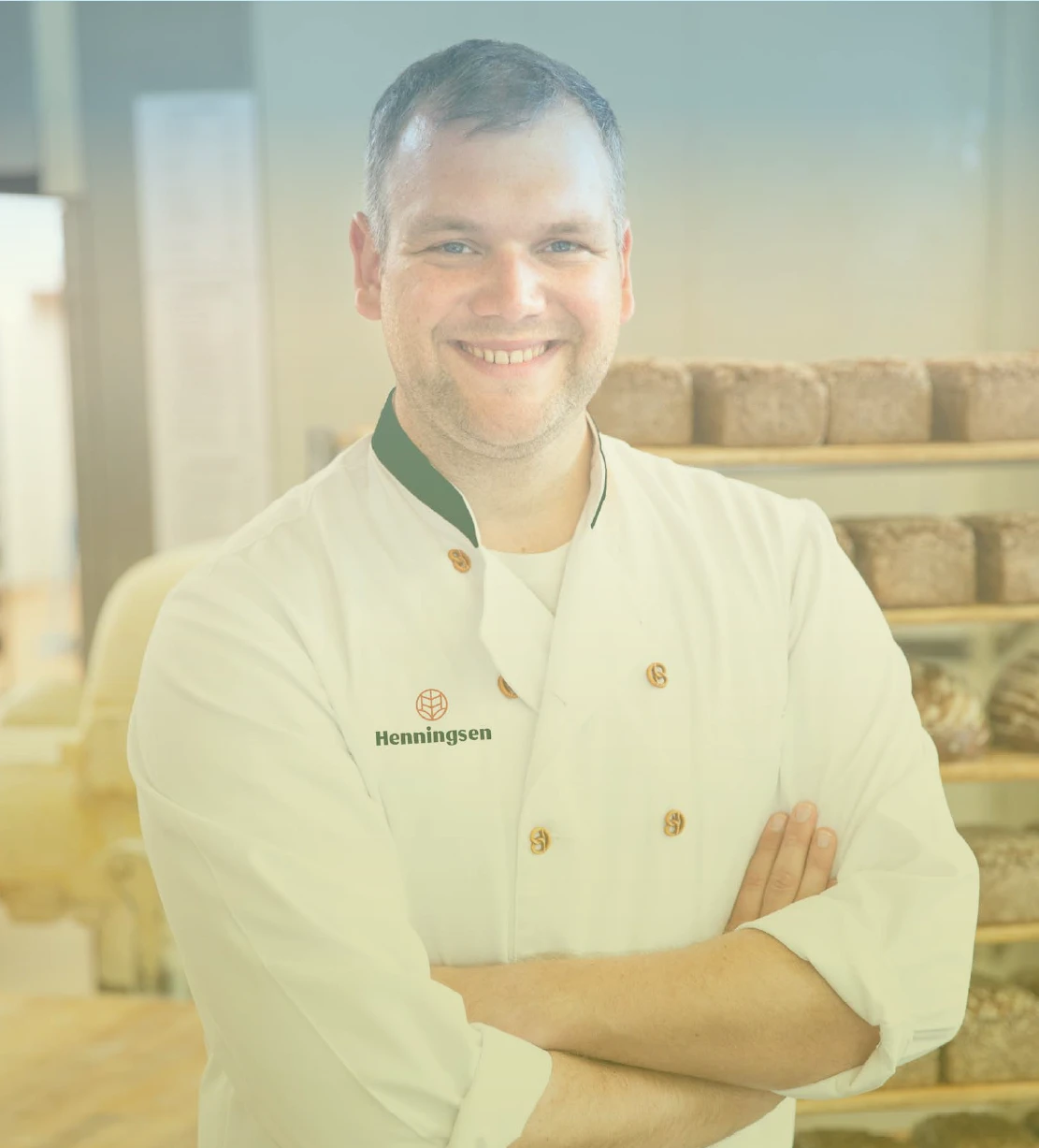 Bäckerei Henningsen Leif Henningsen, Geschäftsführer der Bäckerei Henningsen