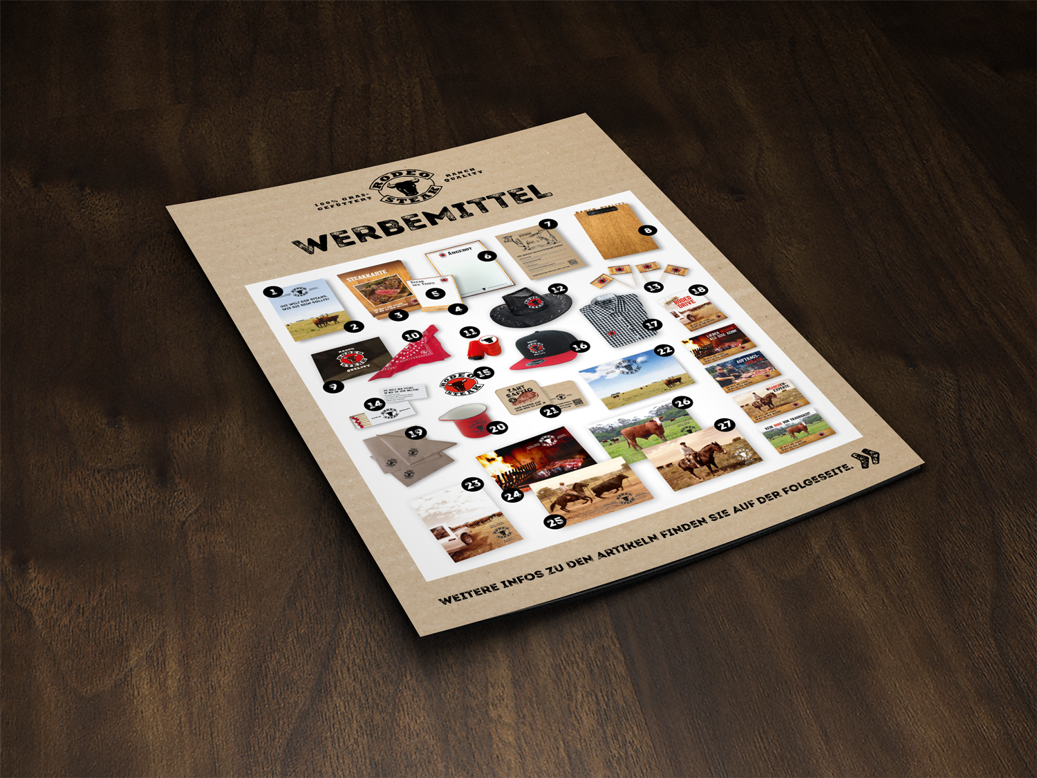 MockUp Rodeo Werbemittel MockUp Rodeo Werbemittel