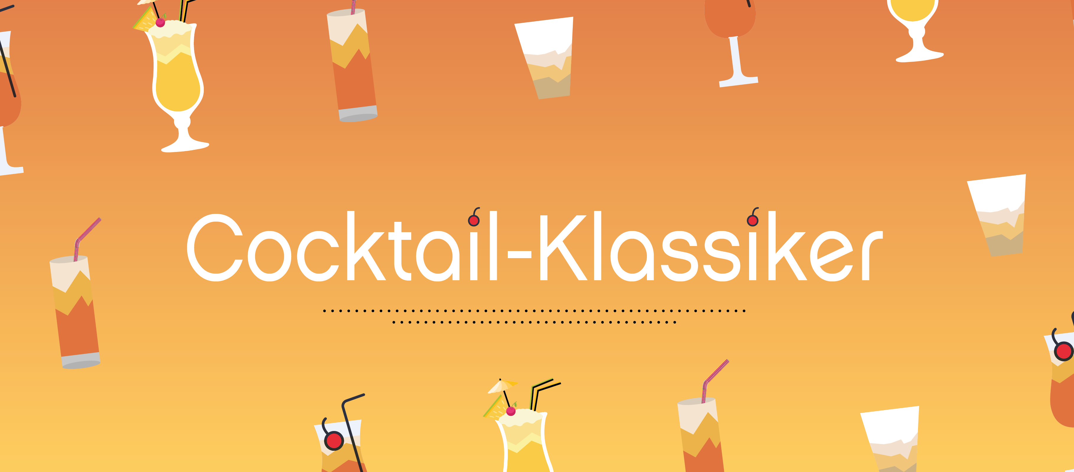 Cocktail- Klassiker Header