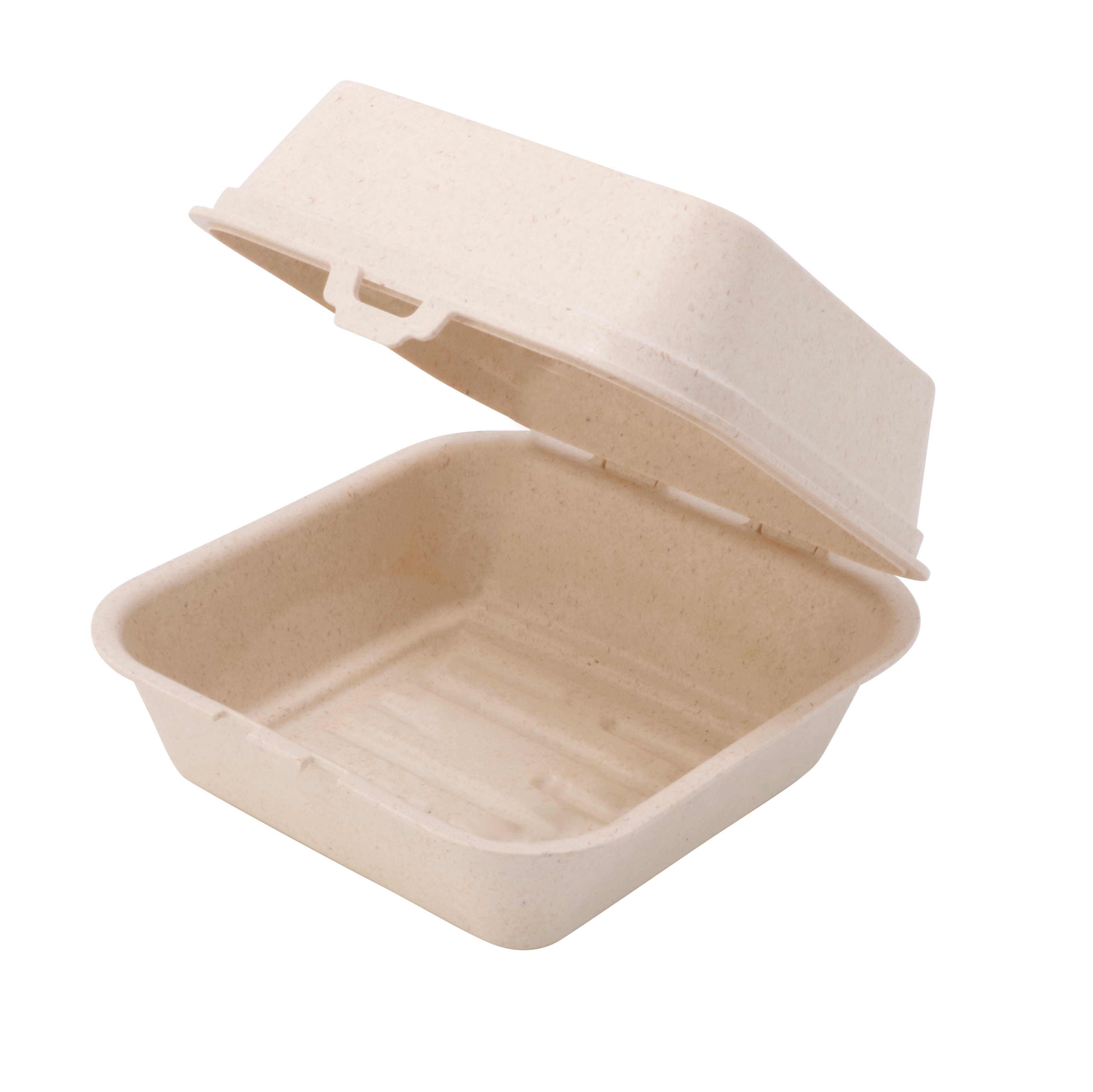 Weiße Plastikbox mit Deckel