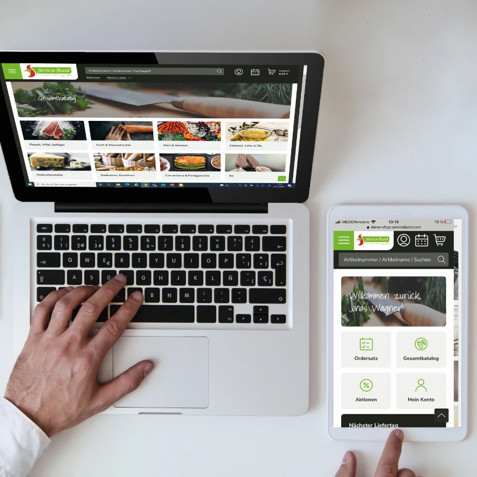 Webshop bestellen Online Shopping