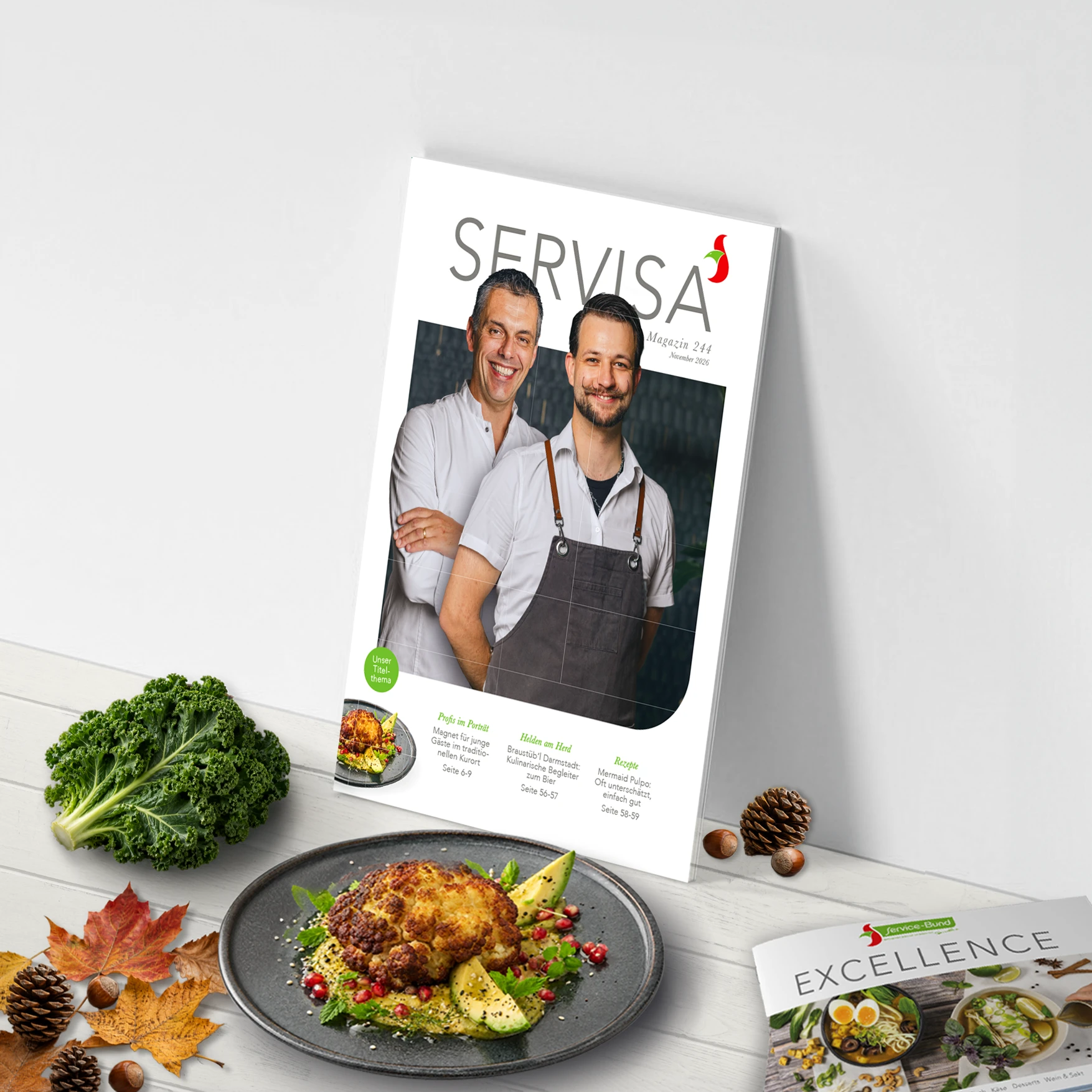 Servisa Magazin November 2026  - Titelbild